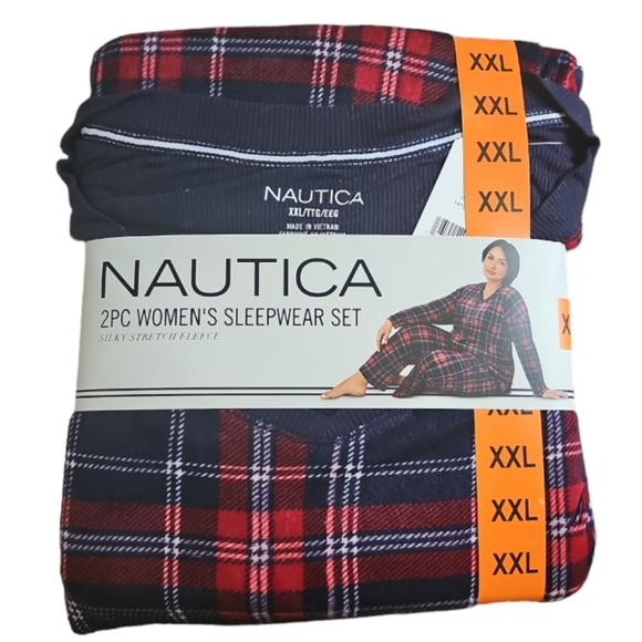 Other - Nautica 2PC Women's Sleepwear Set‎ Silky Strech Fleece. New
